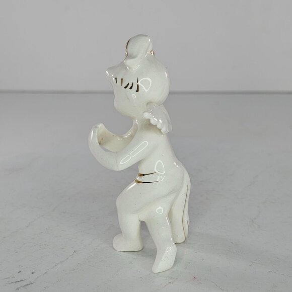 Vintage Mid Century Christmas Holt Howard Angel Cherub Candle Hugger Climber - Picture 4 of 9